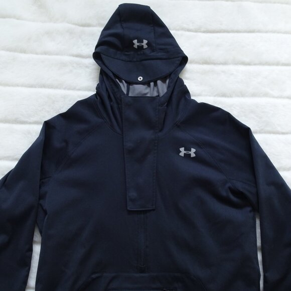 Under Armour Women's Jacket Small ColdGear Reactor Run Storm Anorak Track Active - Picture 5 of 12